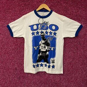 WWE Ripple Junction Jey Uso "Yeet" Ringer T-Shirt Medium